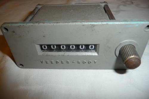 Veeder root mechanical counter - mechanical,