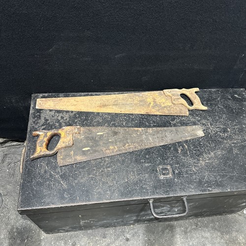 Large vintage hand saws - 2,