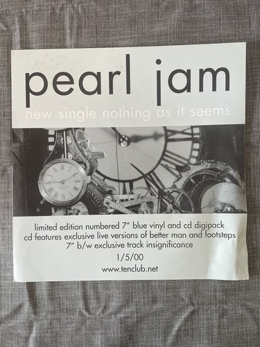 Pearl jam nothing seems - it,