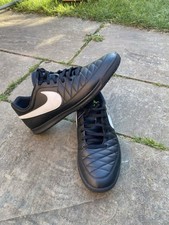 Nike Tiempo IC Trainers Black