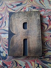 Huge Wooden Letterpress