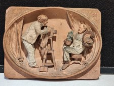 Unusual 3-D Antique Terracotta