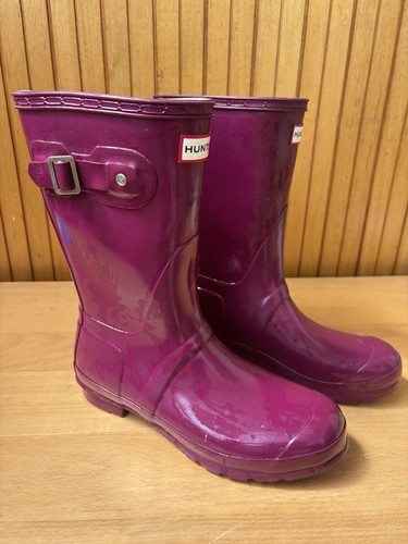 Hunter wellies short size - short,