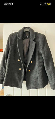 New look womens black - new, tweed