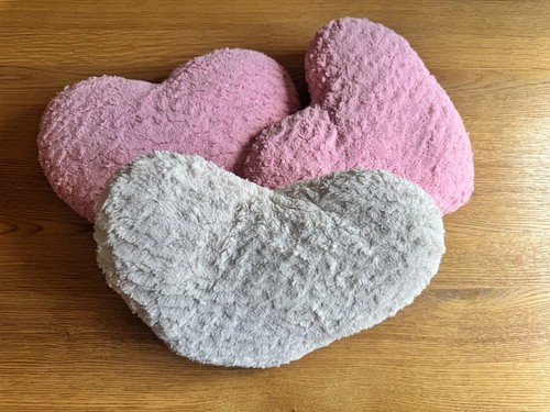 Set heart shaped plush - 3,