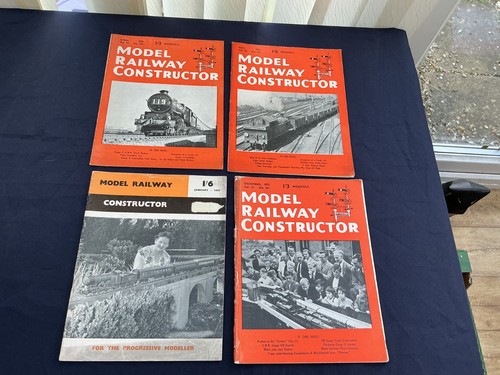 Collection model railway - of, x4