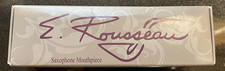 E Rousseau Studio Jazz Ebonite Tenor Saxophone Mouthpiece SJ 6 Ex Demo Boxed