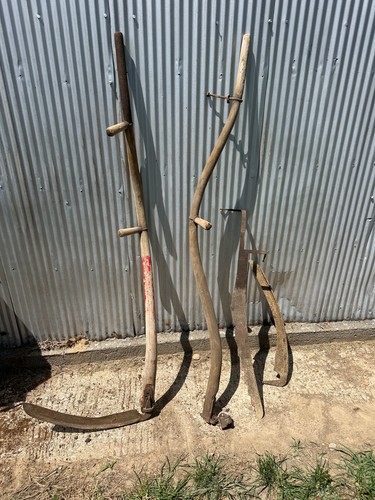 Vintage antique scythe hay - vintage,