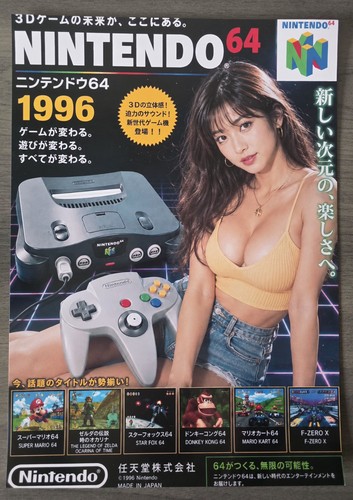 Nintendo n64 1996 - nintendo,