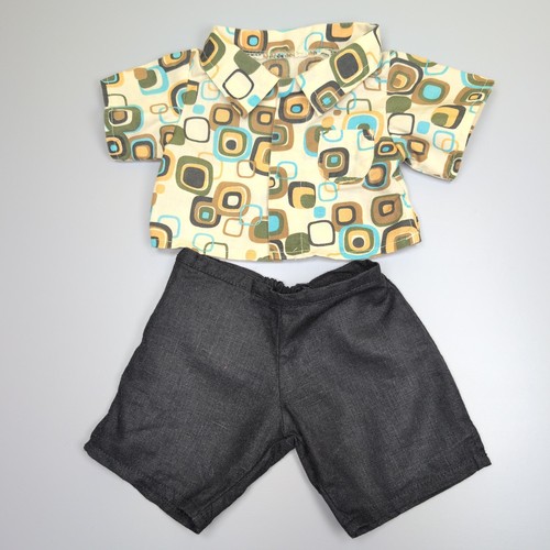 Bear factory retro geometric - retro,