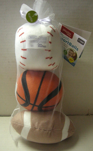 Playtex plush sports balls - playtex,