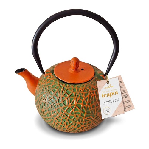 Olive orange tetsubin style - &,