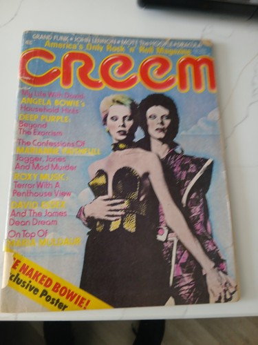 Original creem magazine bowie - original,