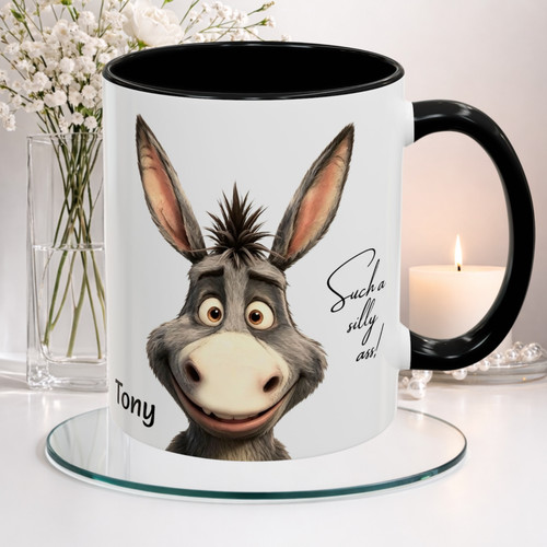 Funny donkey mug - funny,