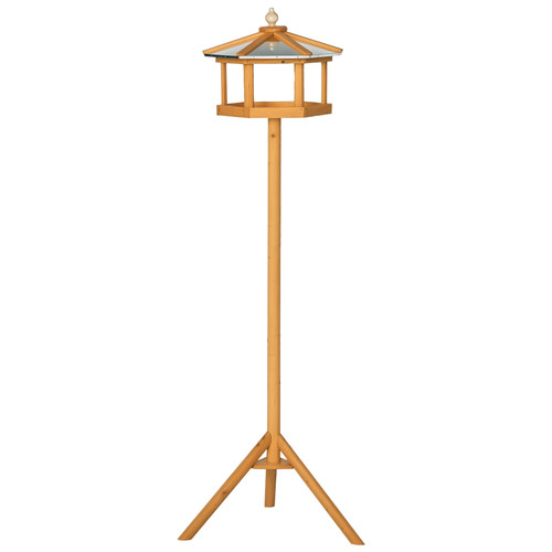 Pawhut bird table wooden - bird,