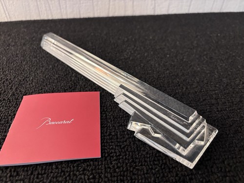 Baccarat crystal paperweight - baccarat,