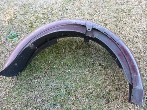 Rear mudguard valanced triumph - rear,