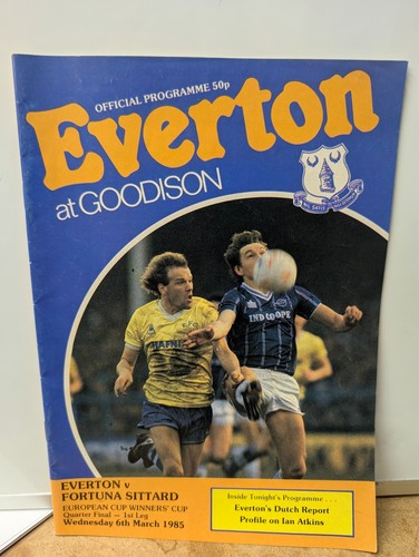 Everton programmes - everton,