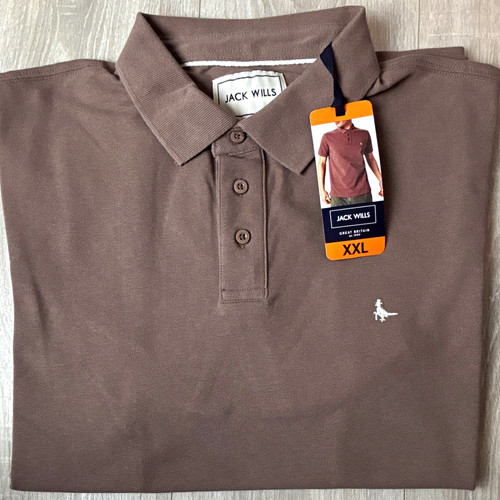 Jack wills men brown polo - jack,