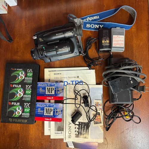 Sony handycam ccd - ccd-tr6, 8mm