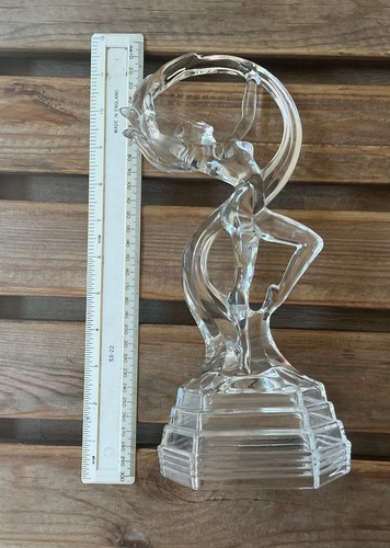 Vintage glass art - glass, deco
