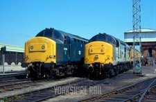 35mm Railway Slide  | Class 37 | 37139 |  Cardiff Canton | 1990 + copyright
