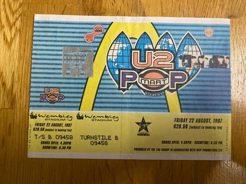 Pop mart 22nd aug 1997 - u2,