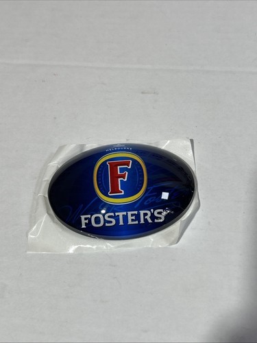 Fosters oval fisheye - fosters, badge