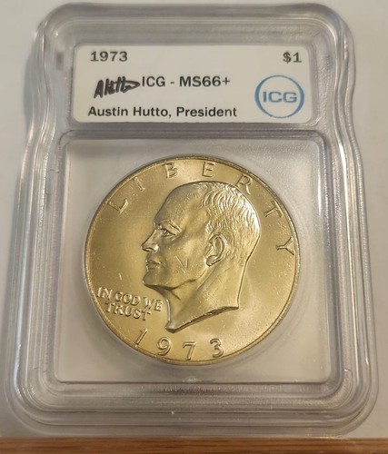 1973 eisenhower dollar icg - dollar,