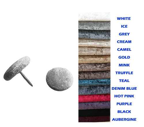 Crush velvet upholstery - upholstery, nail