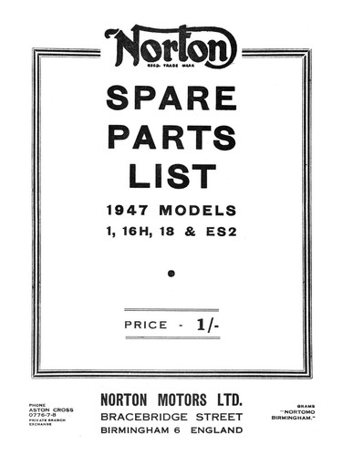 1947 norton models 1 - norton,
