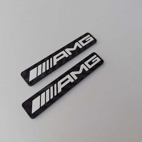 Amg carbon fibre - badges, /