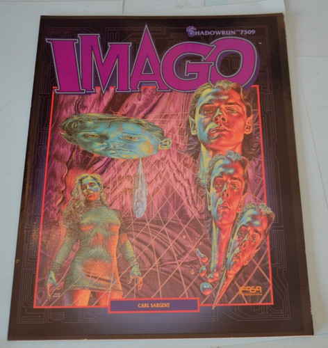 Rpg book imago for shadowrun - book,