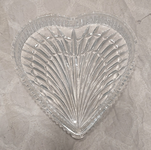 Waterford crystal heart large - crystal,