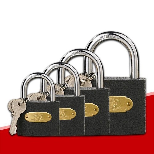 Heavy duty metal padlock 40mm - heavy,