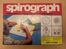 Vintage Spirograph Palitoy 1980s Drawing Game