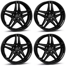 4 Borbet Wheels XR 7.5x17 ET45