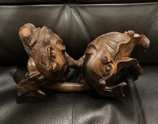 Hand carved Coromandel Wood