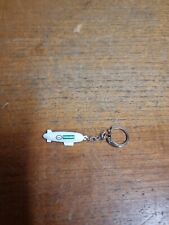 Vintage Esso Unleaded Fuel Keyring Zeppelin Airship Petrol Station Forecourt Oil