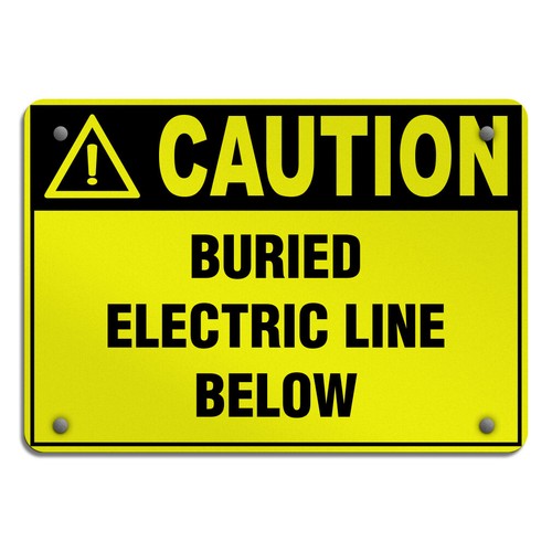 Aluminum horizontal metal sign - aluminum,