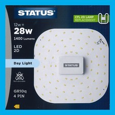 1x 12W (=28W Replacement) LED