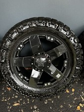 Alloy Wheels 21” XD Rockstar Black Matt with Nitto Trail Grappler Tyres