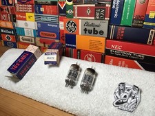 2 NOS Tungsol DGetter 12AY7 ~ FenderAmp + Mics RodeClassic AKG C12 AudioNote U95