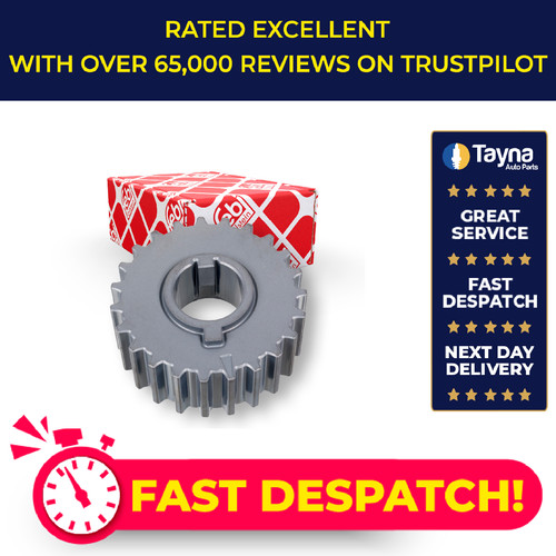 Crankshaft pulley 33695 febi - 33695,