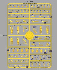 WARGAMES ATLANTIC - CIVILIANS & SURVIVORS FEMALE SPRUE  - PULP ADVENTURES
