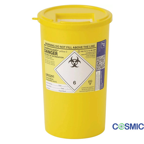 Sharpsguard sharps bin litre - sharps,