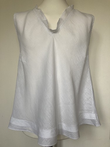 Completo lino sleeveless top - lino,
