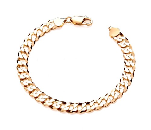 Men 9ct yellow - 9ct, on