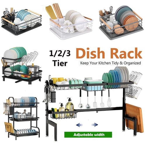Tier dish drainer rack - drainer,
