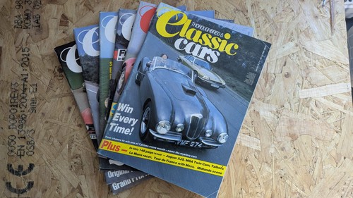 Classic cars magazines 1984 - 6x,